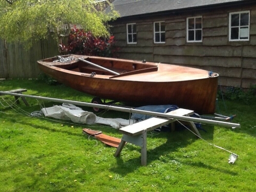 Albacore Dinghy Sail Number 1086