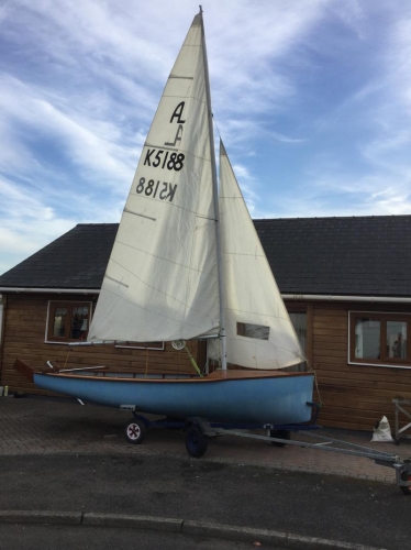 Albacore Dinghy Sail Number 5188