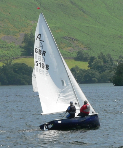 Albacore Dinghy Sail Number 5198
