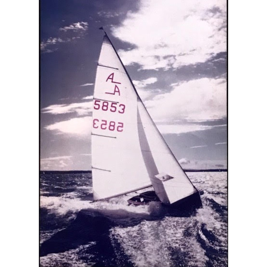 Albacore Dinghy Sail Number 5853