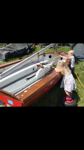 Albacore Dinghy Sail Number 5861