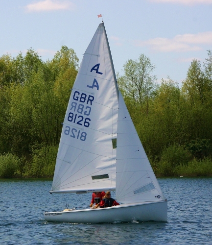 Albacore Dinghy Sail Number 8126